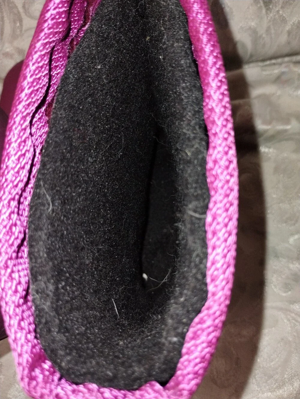 Size 6 Waterproof Child Boots / Fuchsia Color